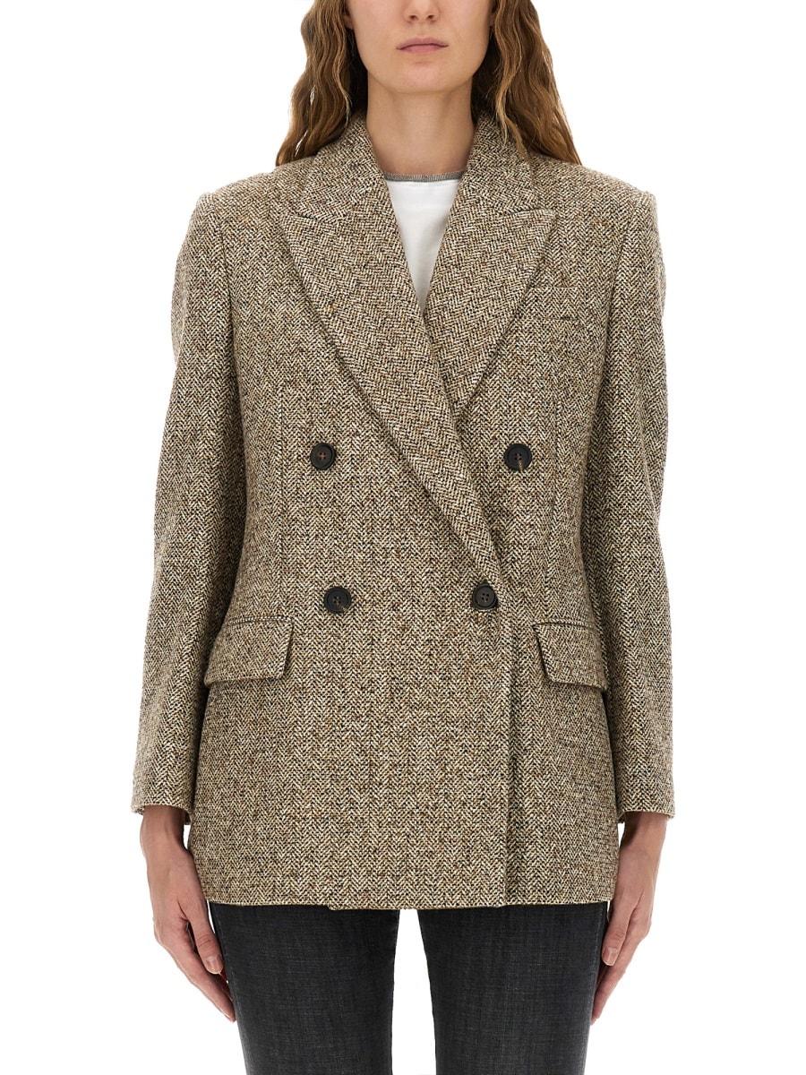 brunello cucinelli wool jacket