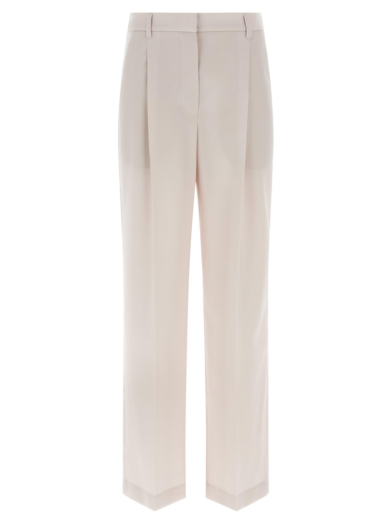 brunello cucinelli wool pants