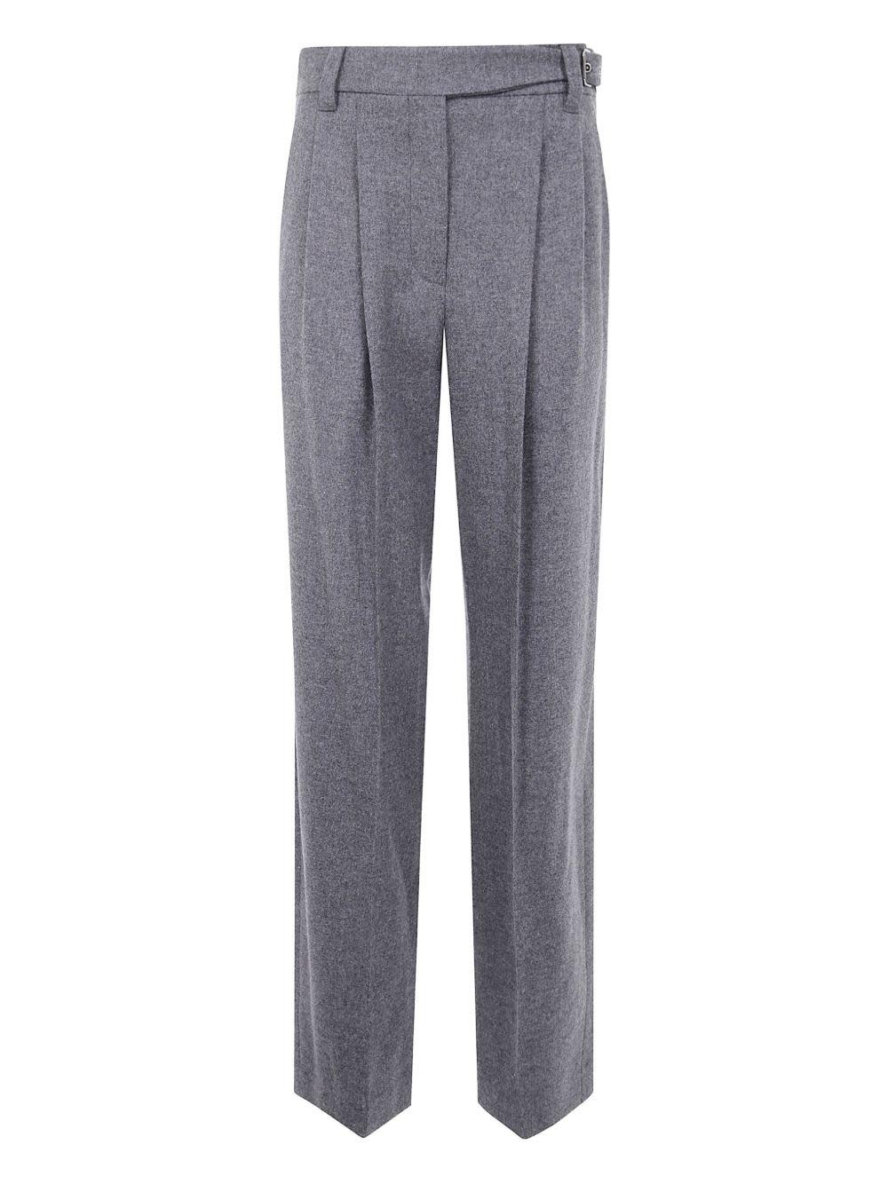 brunello cucinelli wool trousers