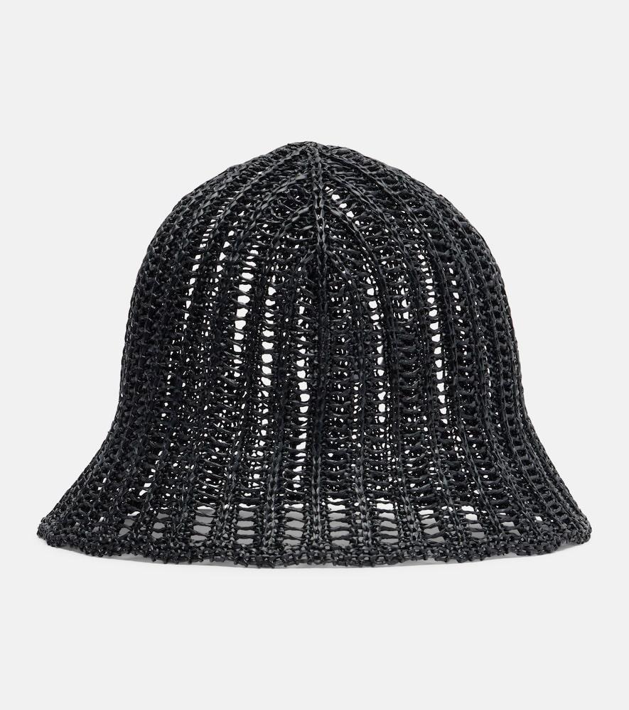 brunello cucinelli woven bucket hat