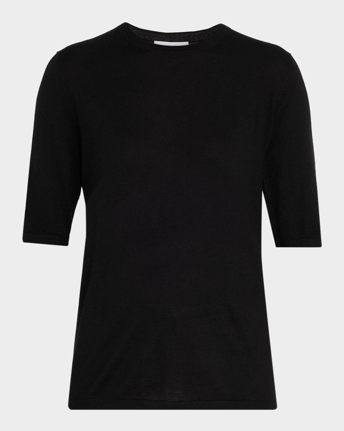 brunner short-sleeve cashmere-silk t-shirt