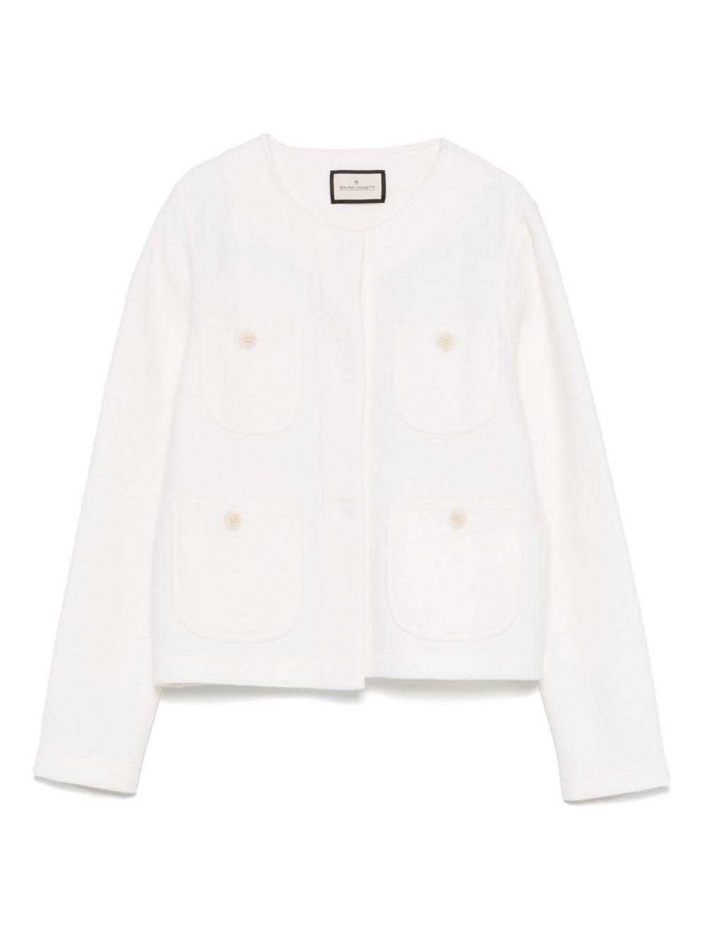 bruno manetti virgin wool jacket