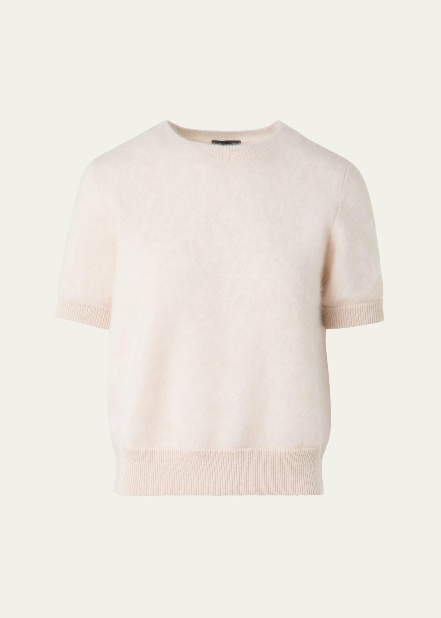 brushed cashmere sweater
