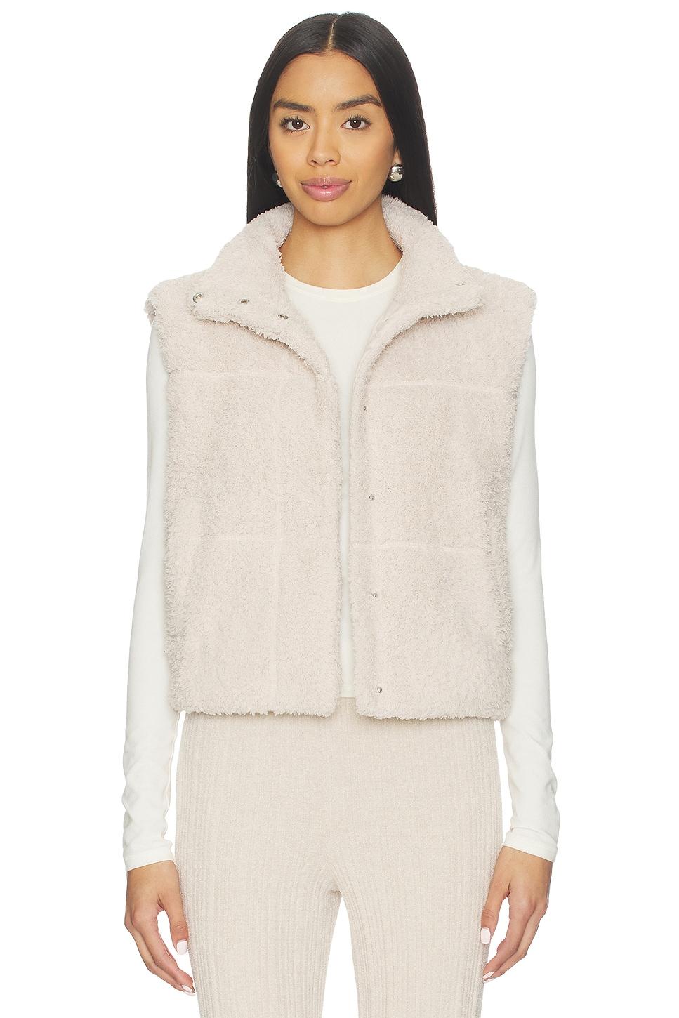 brushed cozychic puffer vest