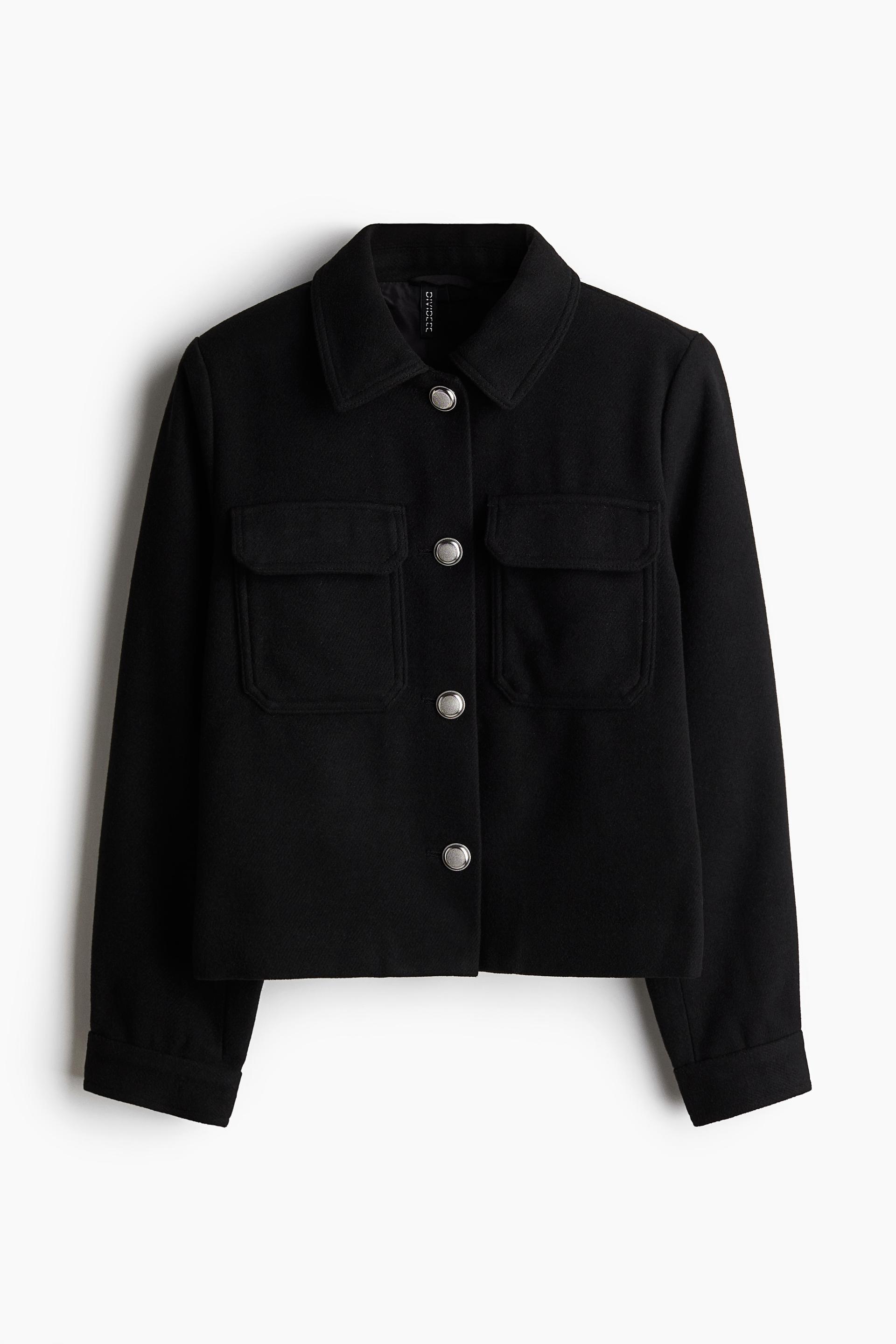 brushed-finish jacket