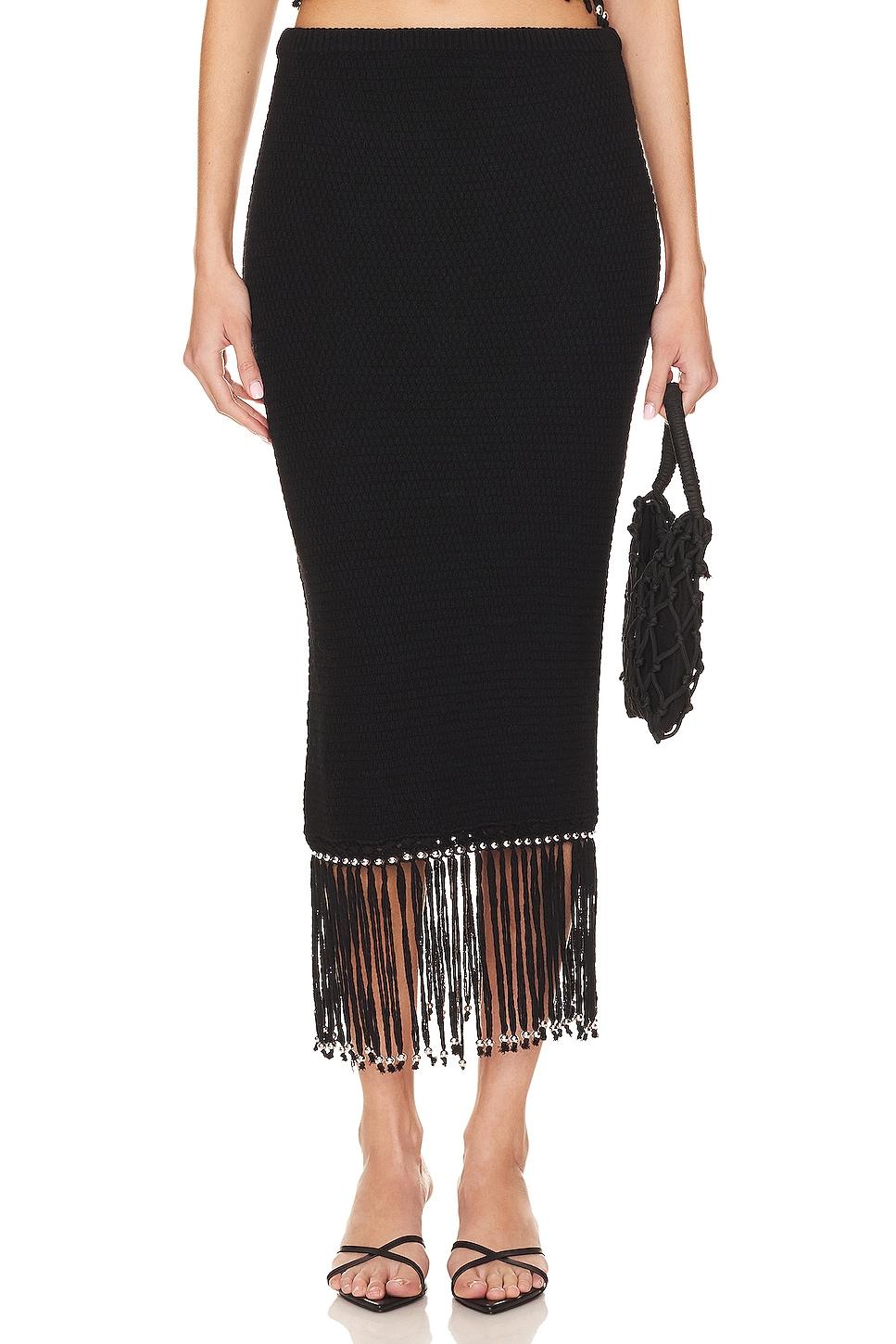 bryony fringe skirt