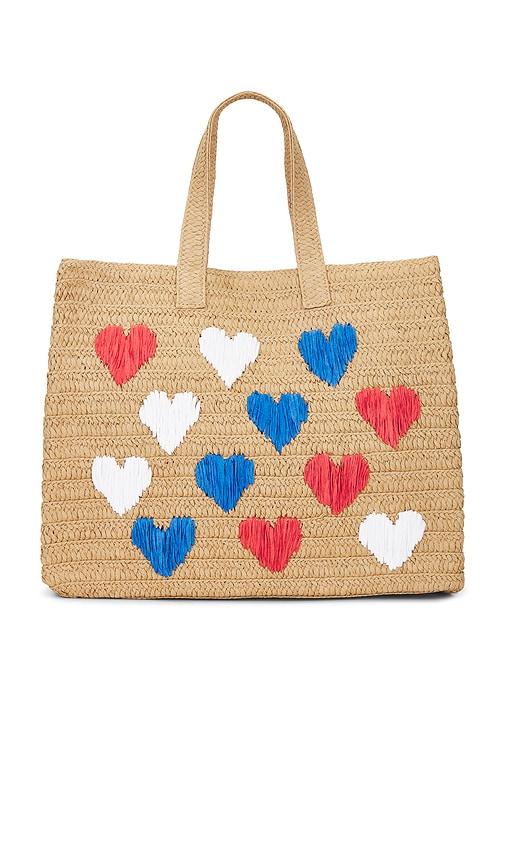 btb los angeles be mine tote in neutral.