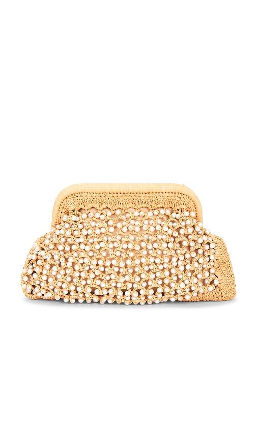 btb los angeles brandie clutch in neutral.
