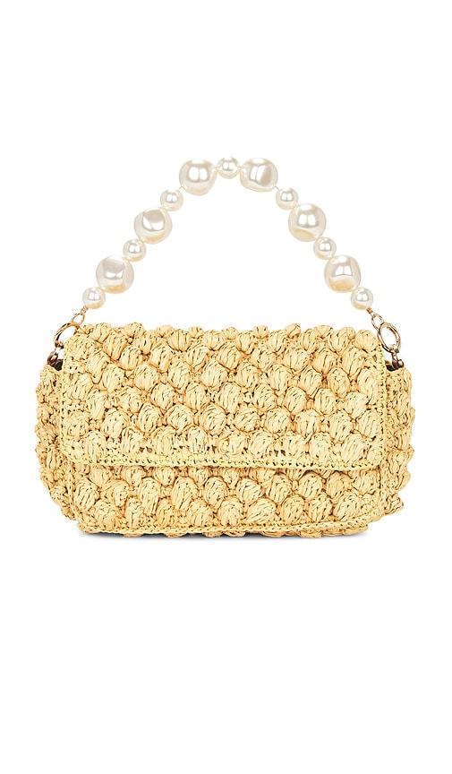 btb los angeles leilani shoulder bag in tan.