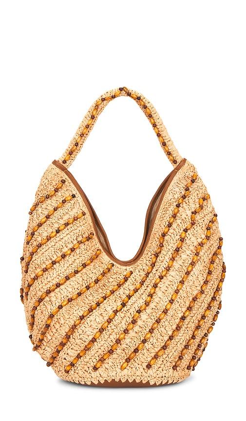 btb los angeles paisley hobo bag in neutral.