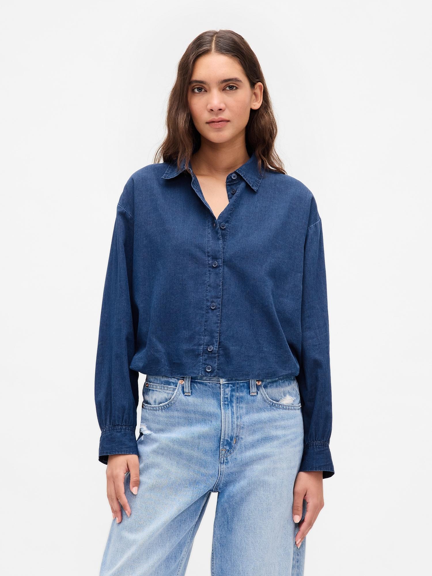 bubble hem shirt