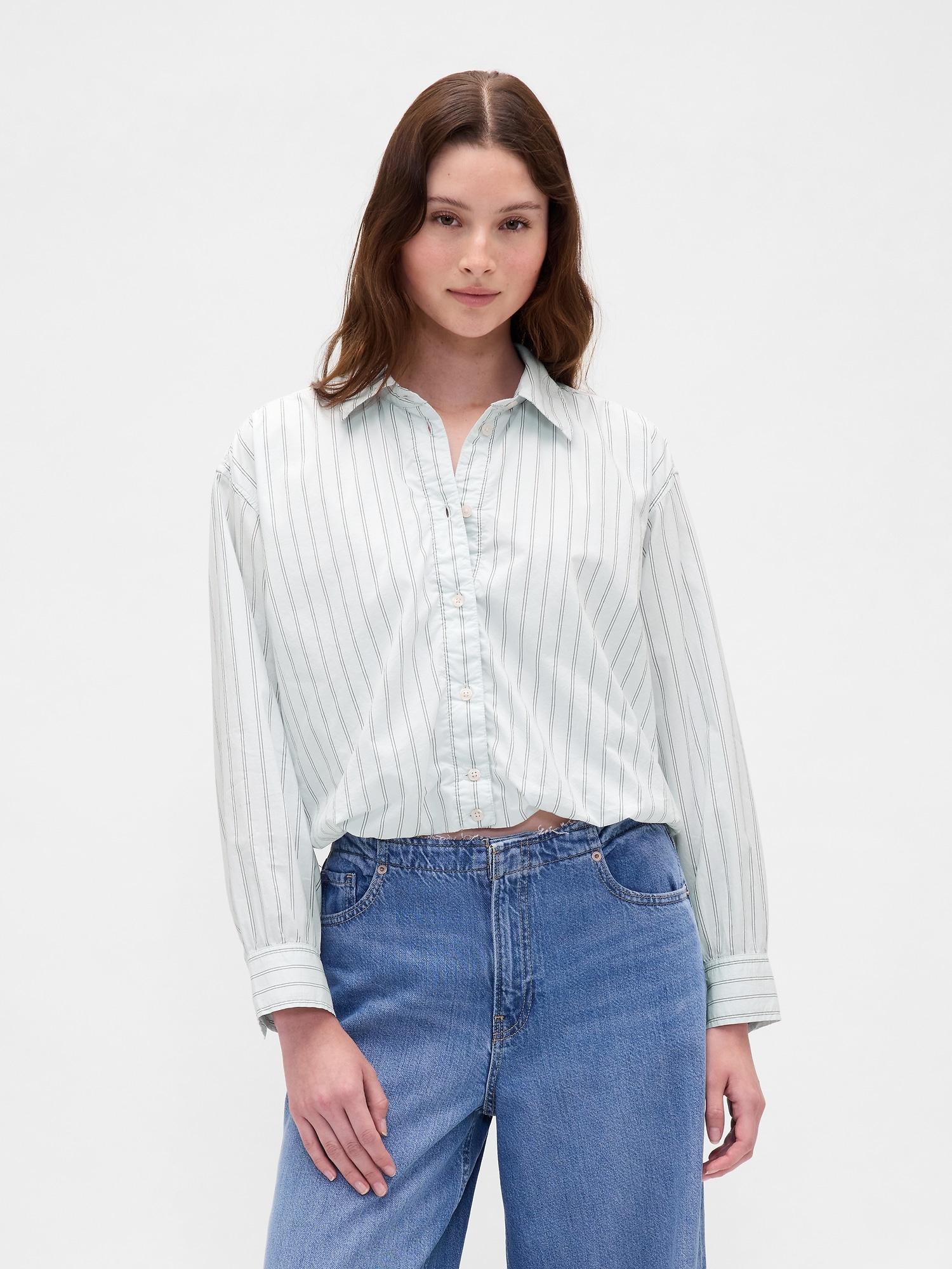 bubble hem shirt