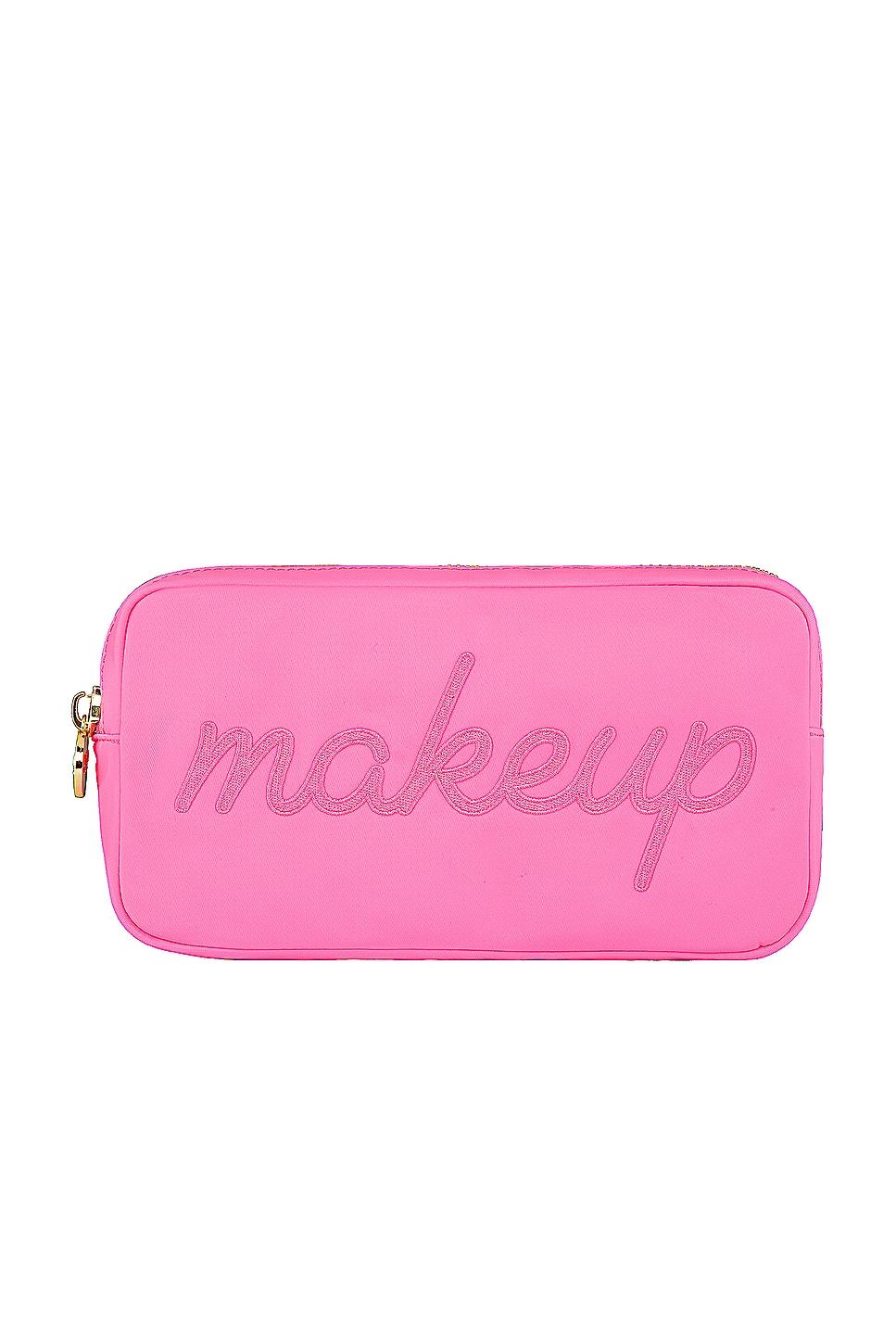 bubblegum makeup embroidered small pouch