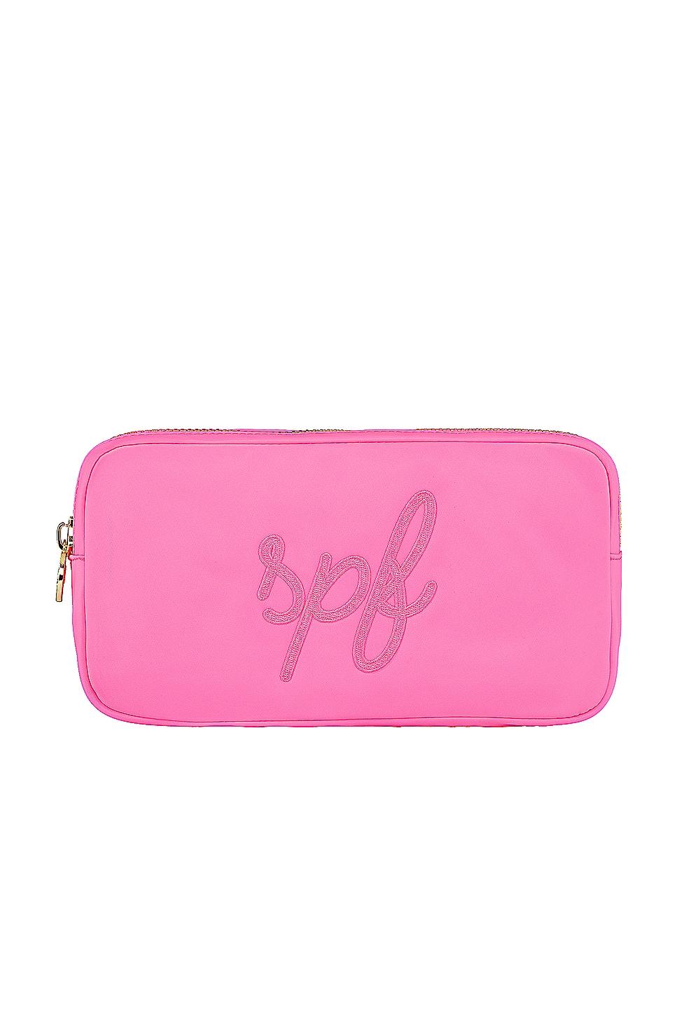 bubblegum spf embroidered small pouch