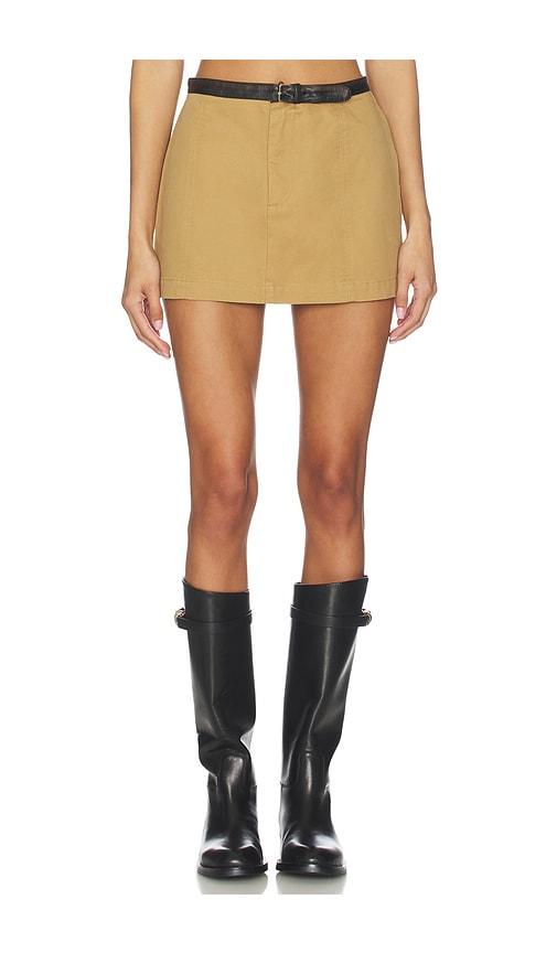 bubish olivia skirt in tan.