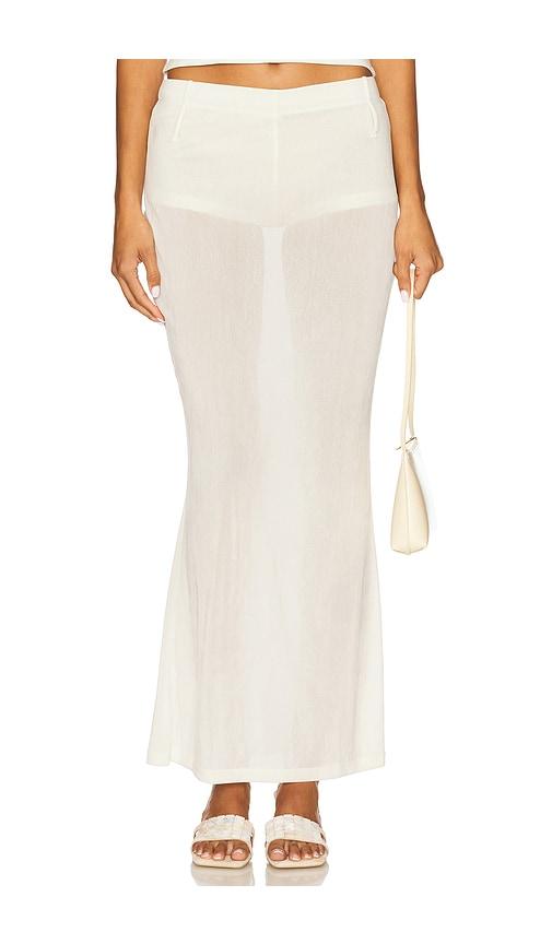 buci m1skirt in ivory.