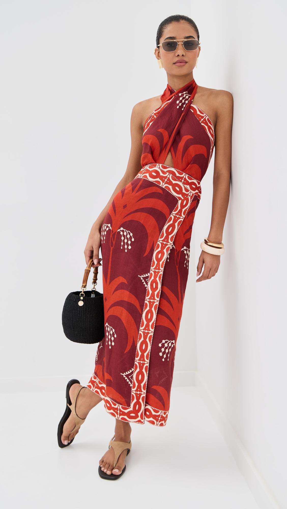 buen viento ankle dress