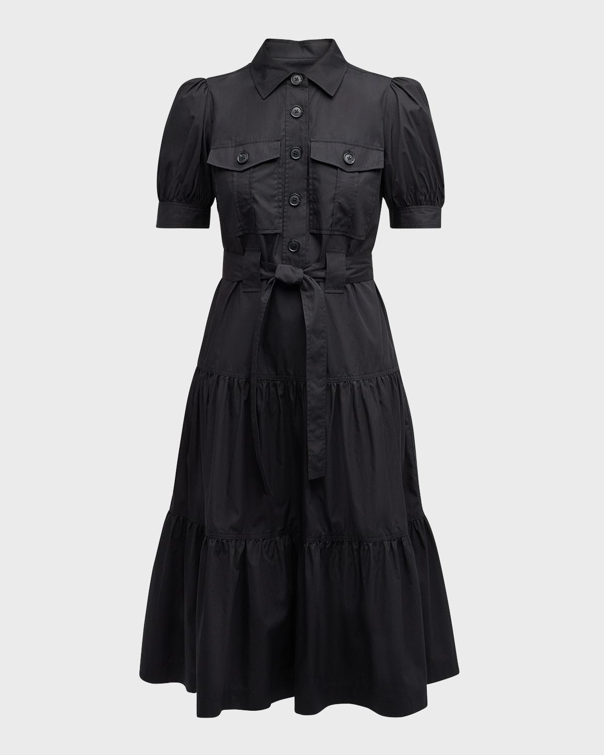 buffy utility midi dress