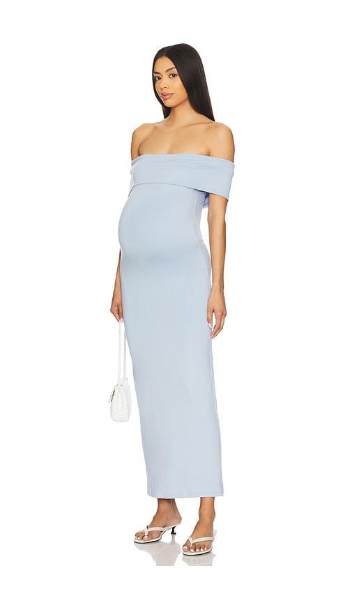 bumpsuit bianca dress in baby blue.