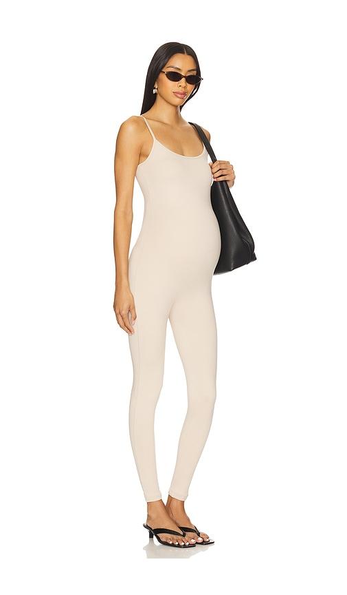 bumpsuit kate jumpsuit in neutral.