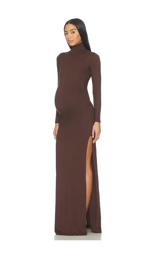 bumpsuit the monica dress in chocolate.