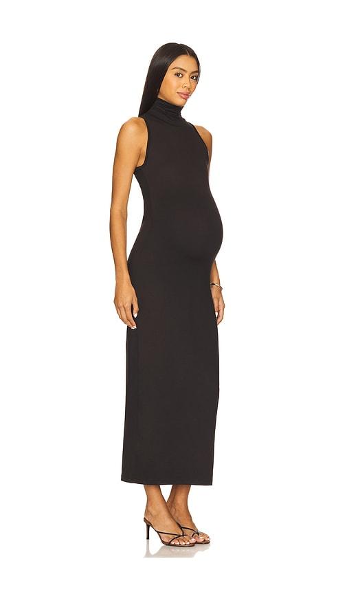 bumpsuit the serena maxi dress in black.