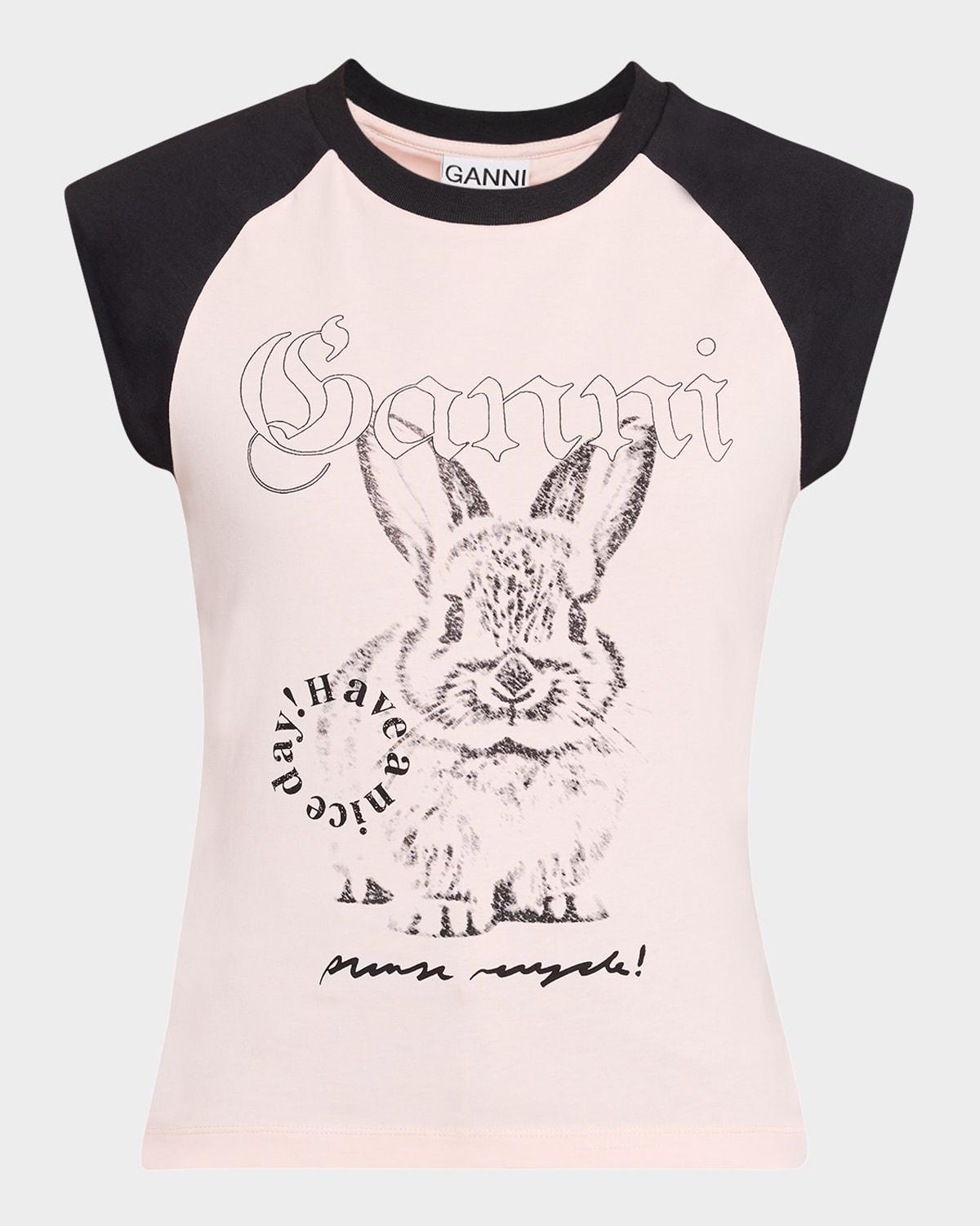 bunny raglan t-shirt