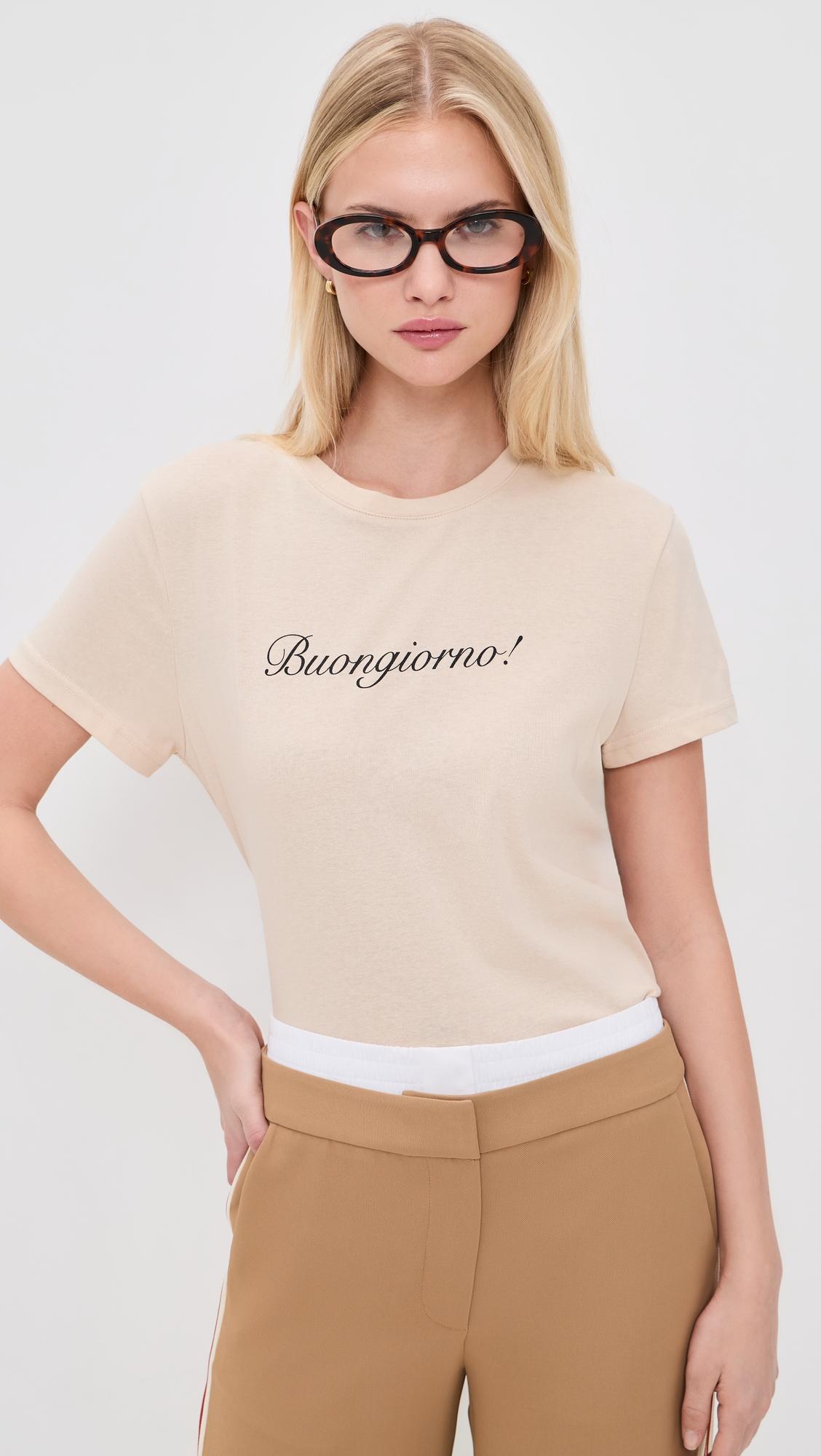 buongiorno baby tee