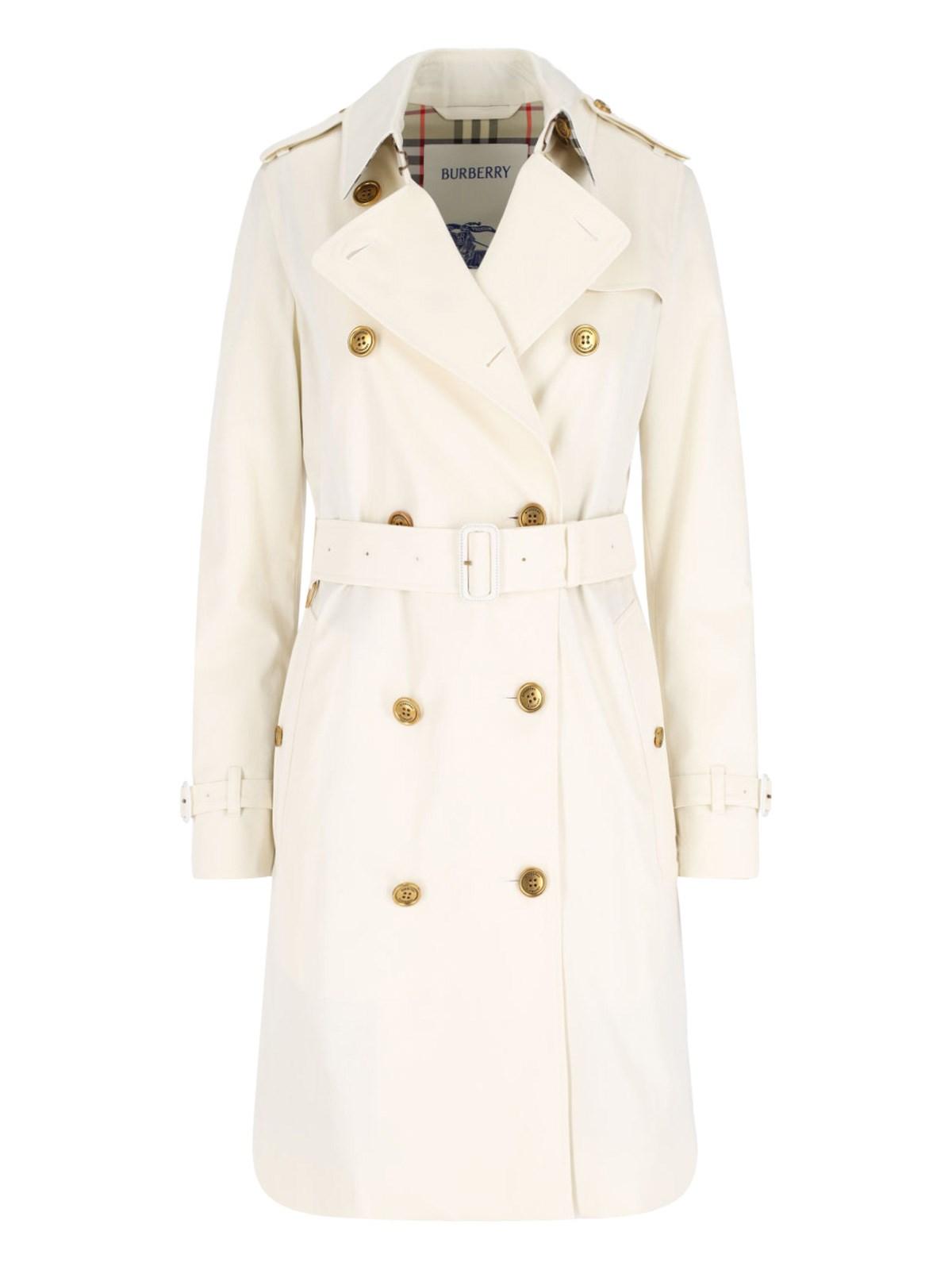 burberry "kensington" trench coat