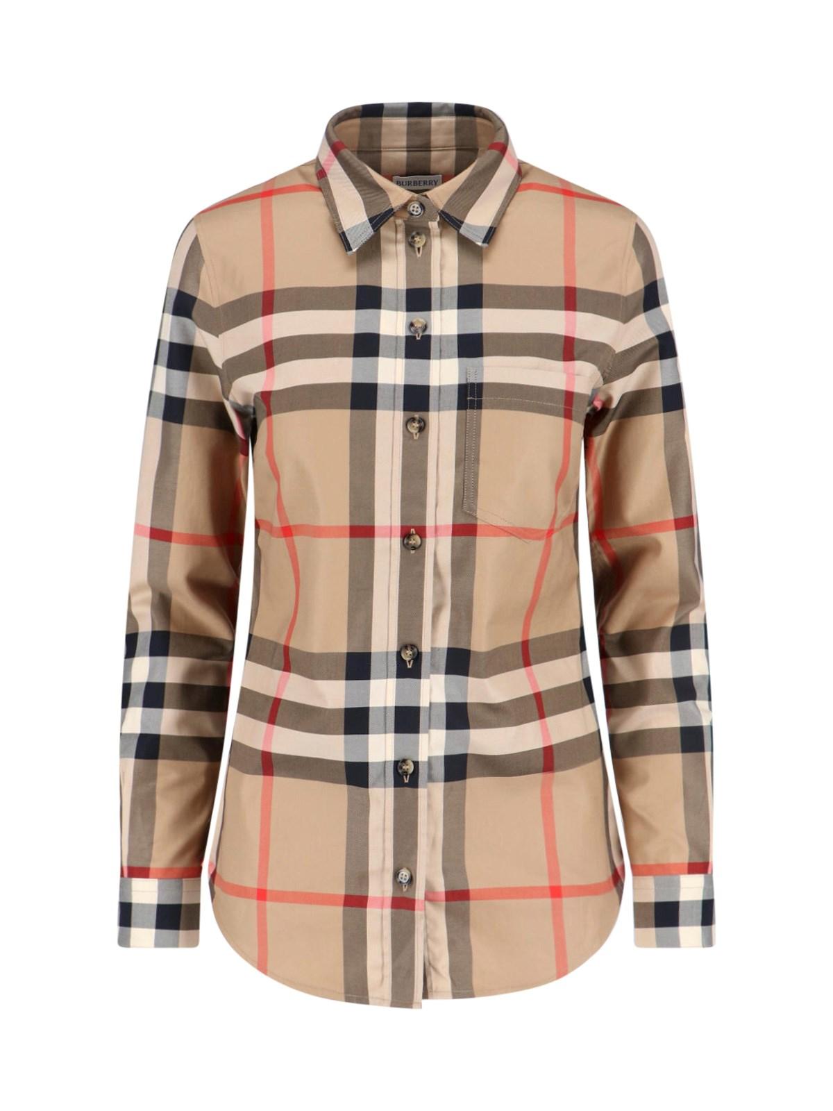 burberry 'check' shirt