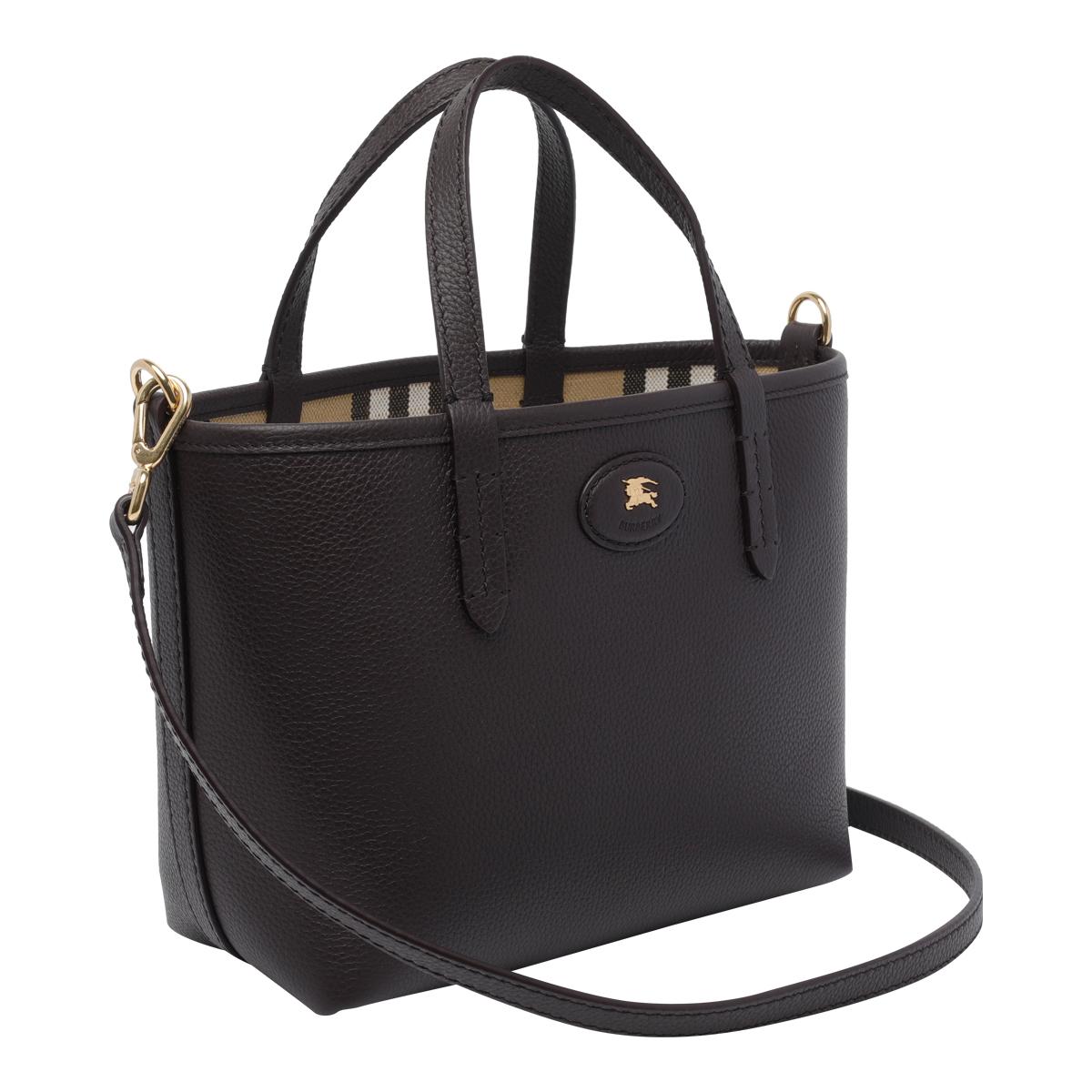 burberry bags brown calf leather - women