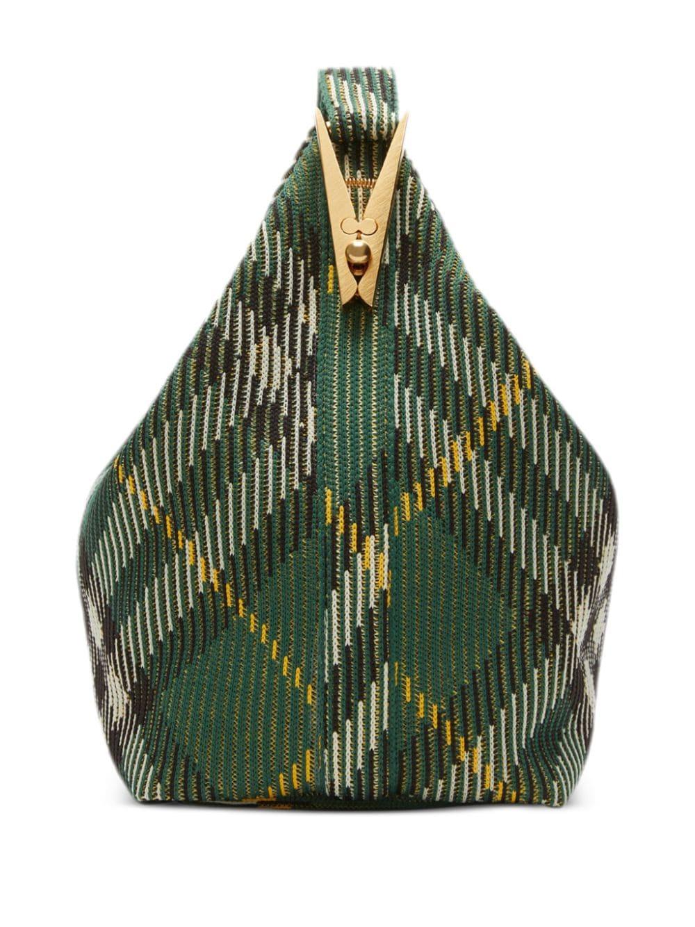 burberry bags green outer: polyamide - women