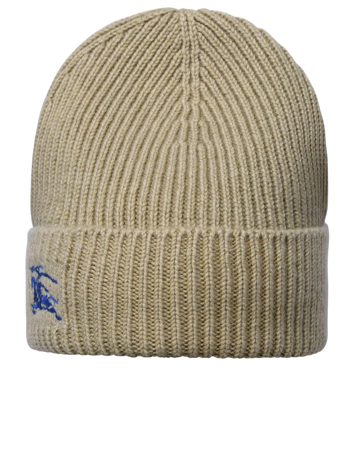 burberry beige cashmere beanie