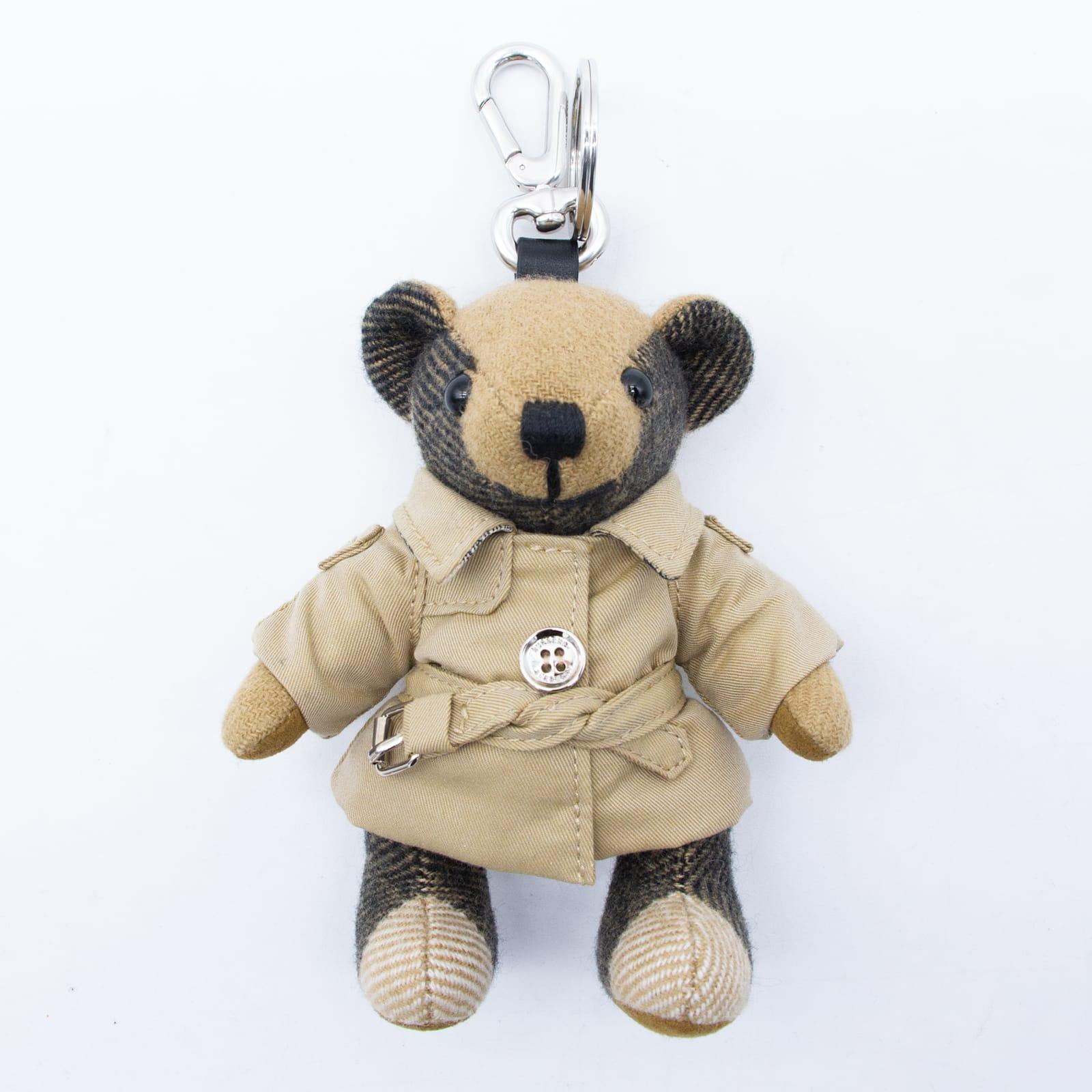 burberry beige key ring