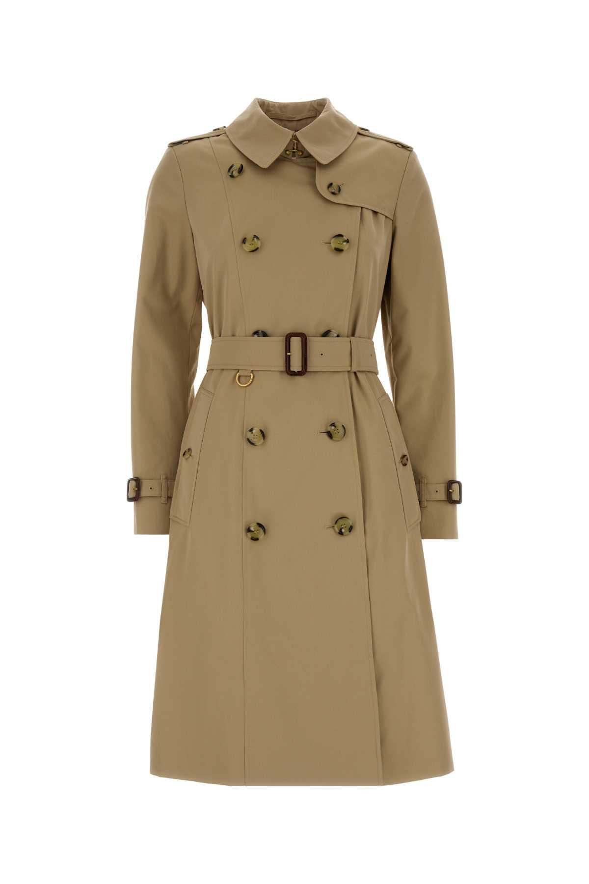 burberry beige twill trench coat