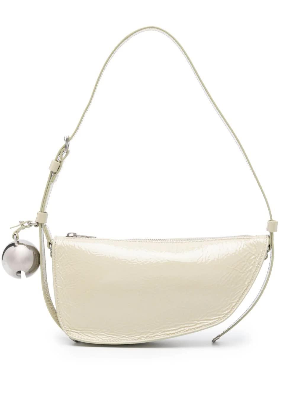 burberry borsa shield sling nude & neutrals - women