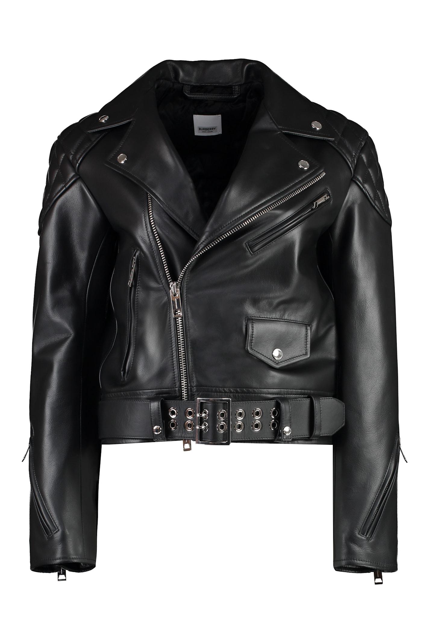 burberry calf leather jacket
