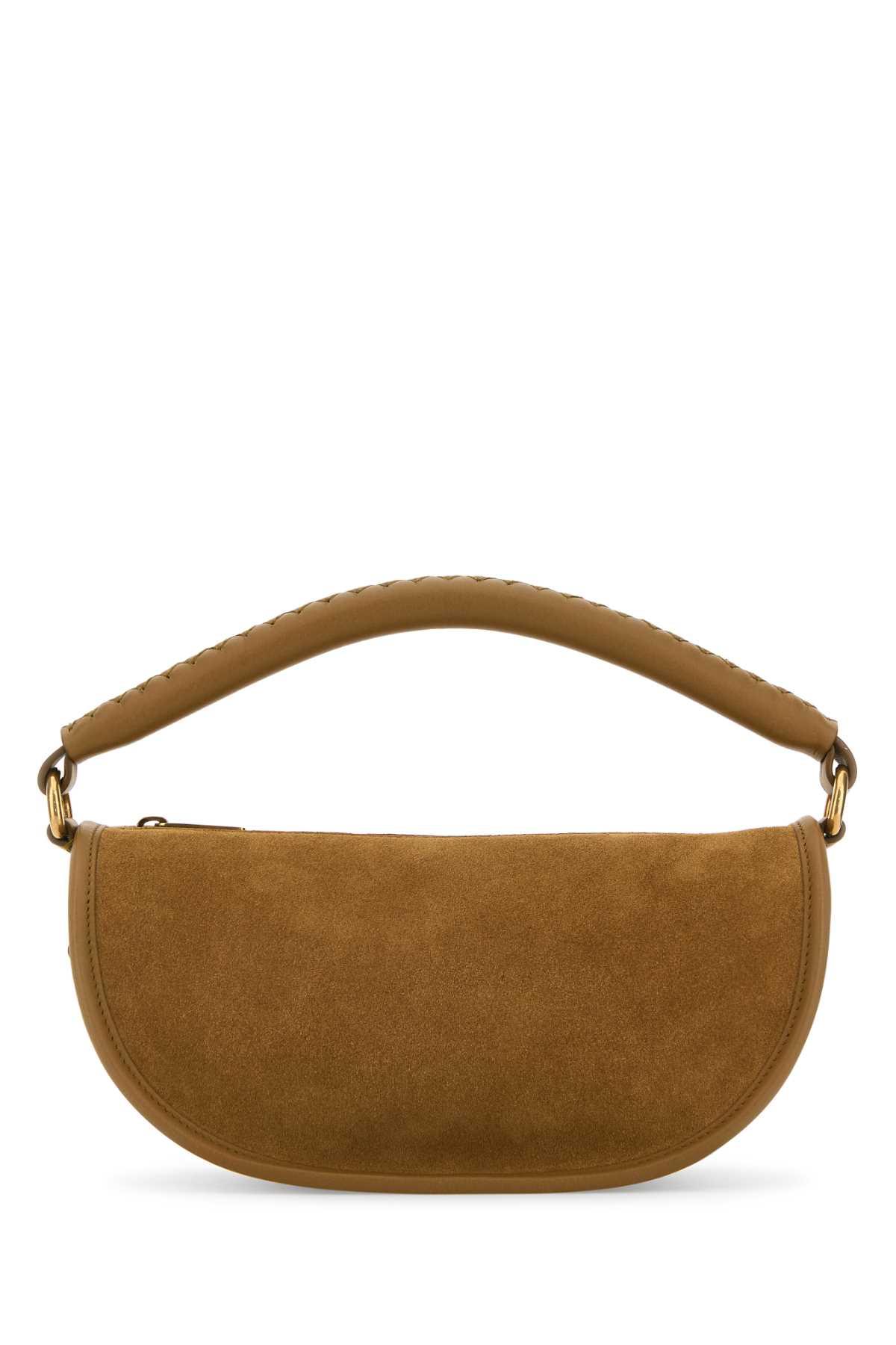 burberry camel suede hebden handbag