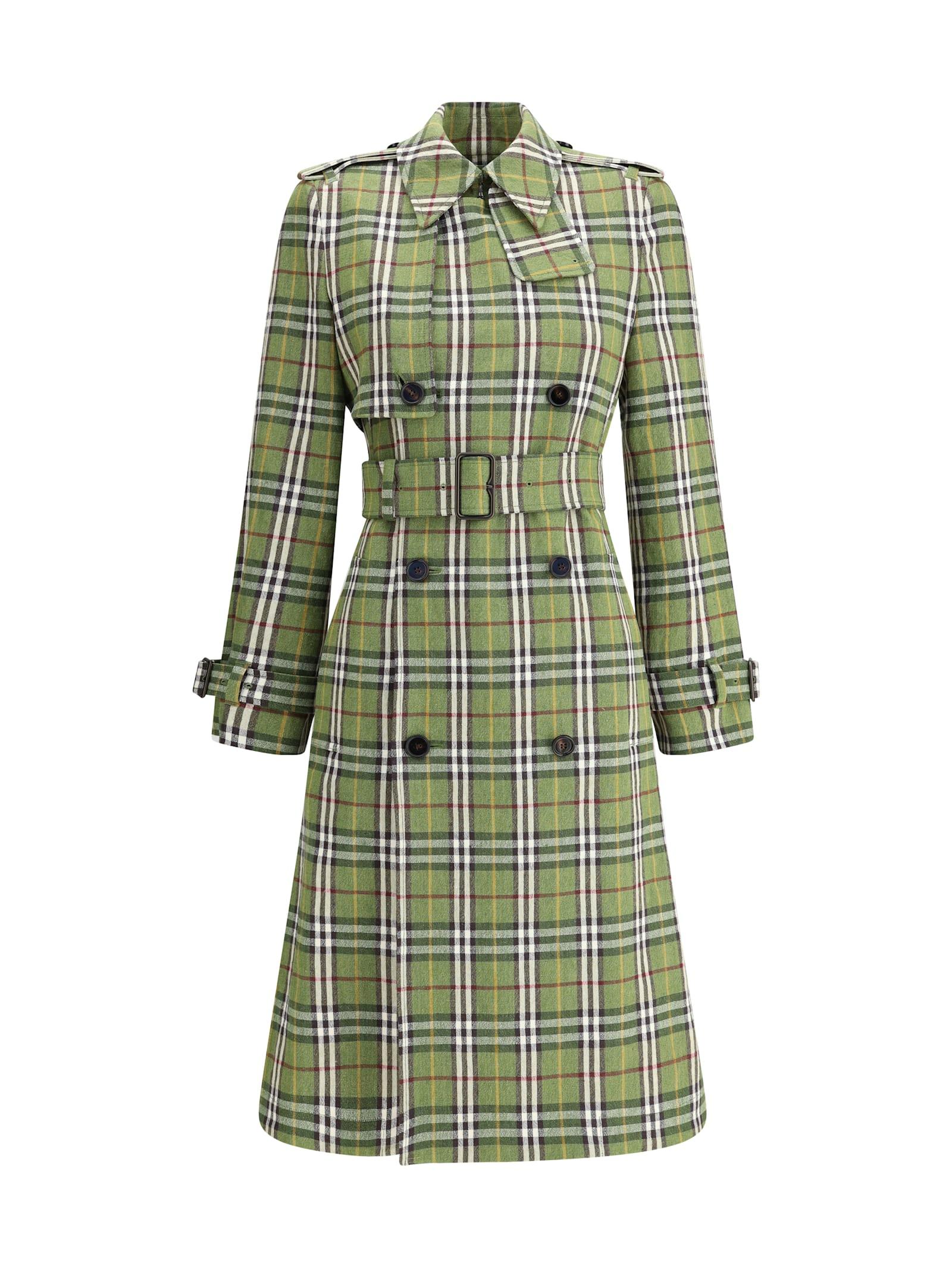 burberry check archive coat