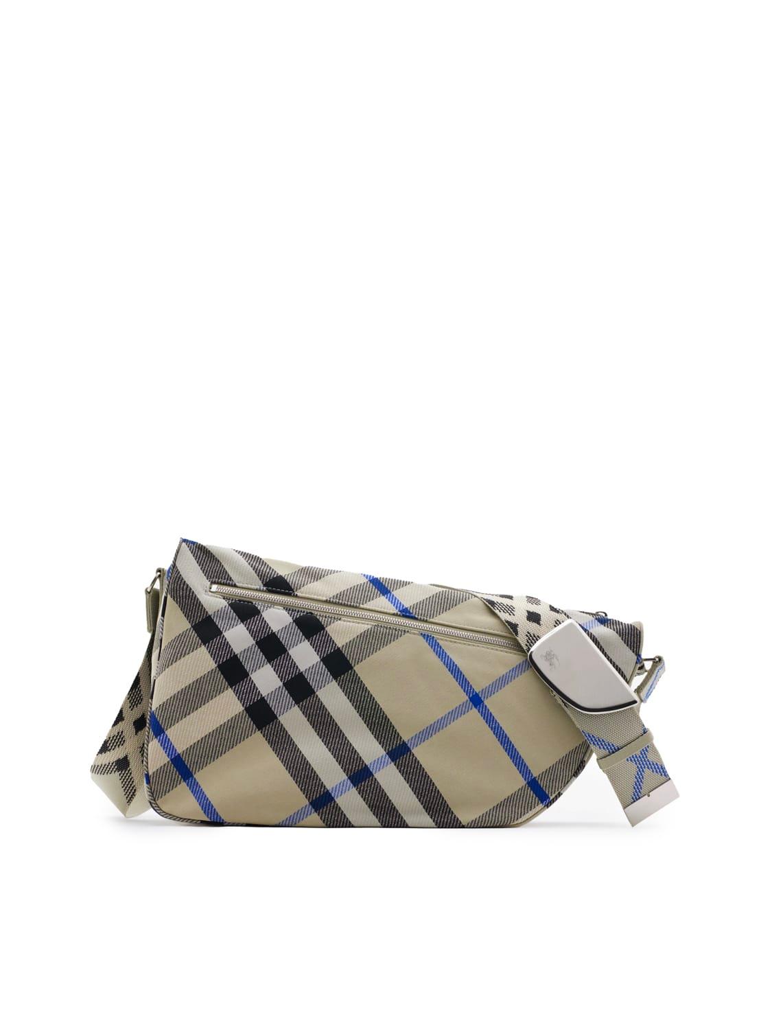 burberry check crossbody bag