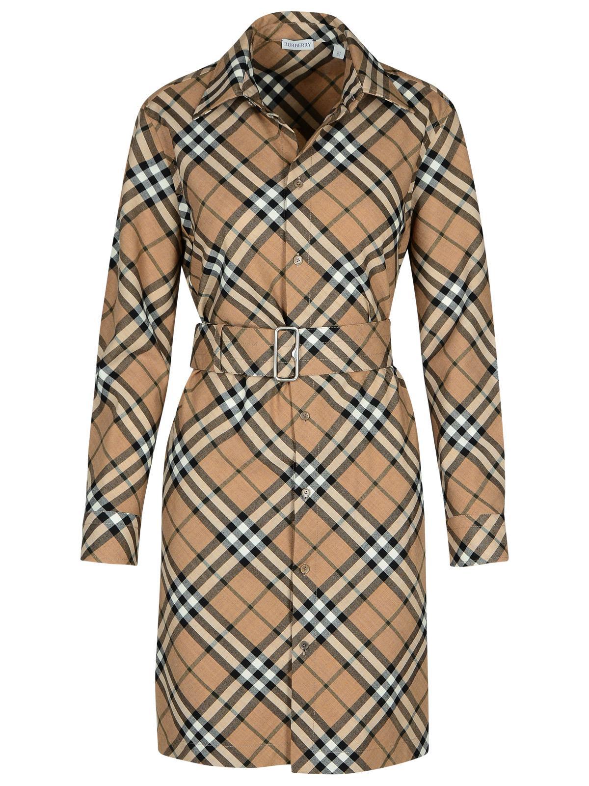 burberry check dress