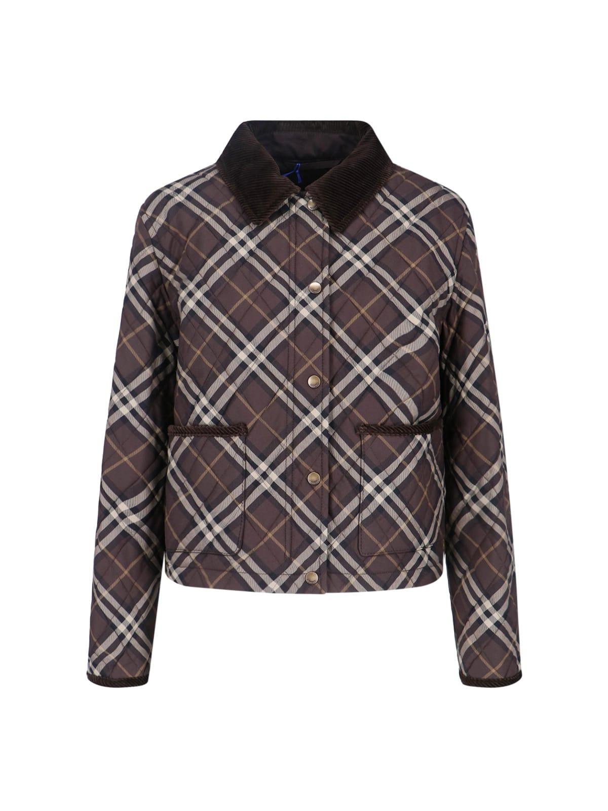 burberry check jacket