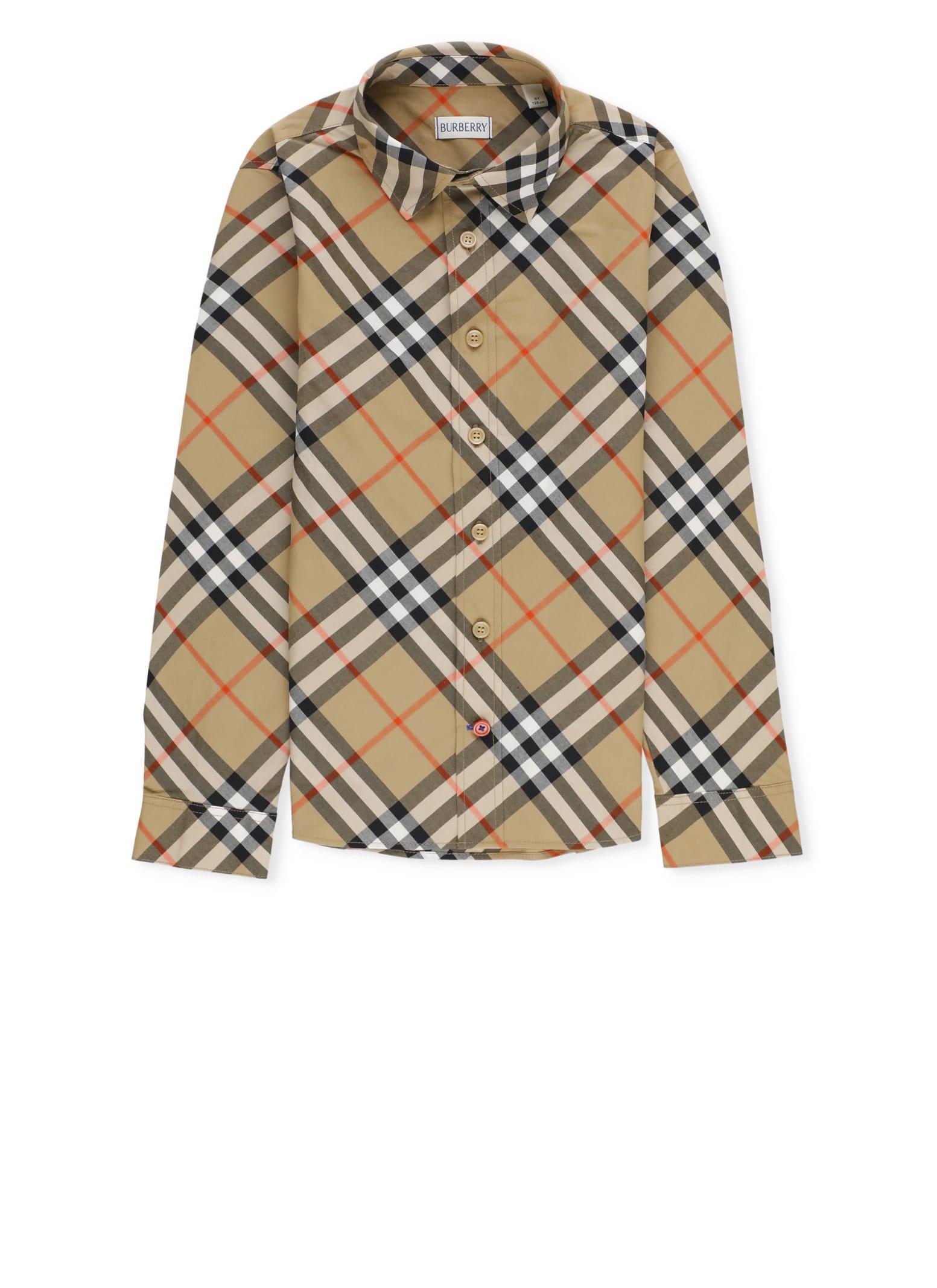 burberry check shirt