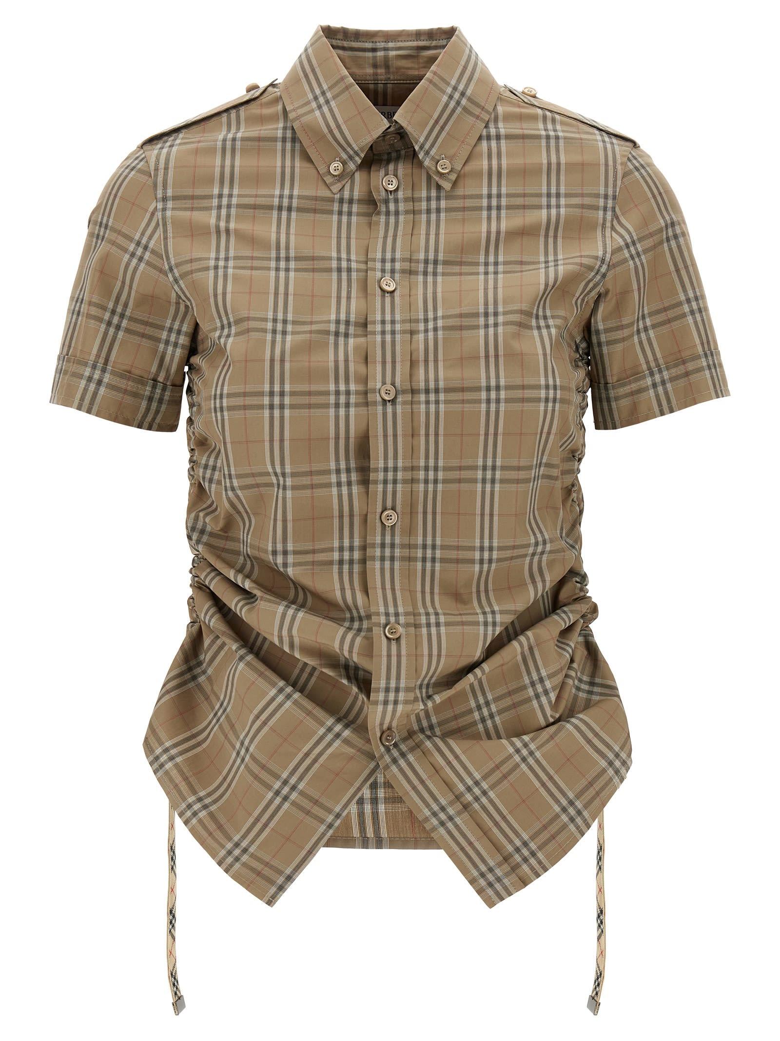 burberry check shirt