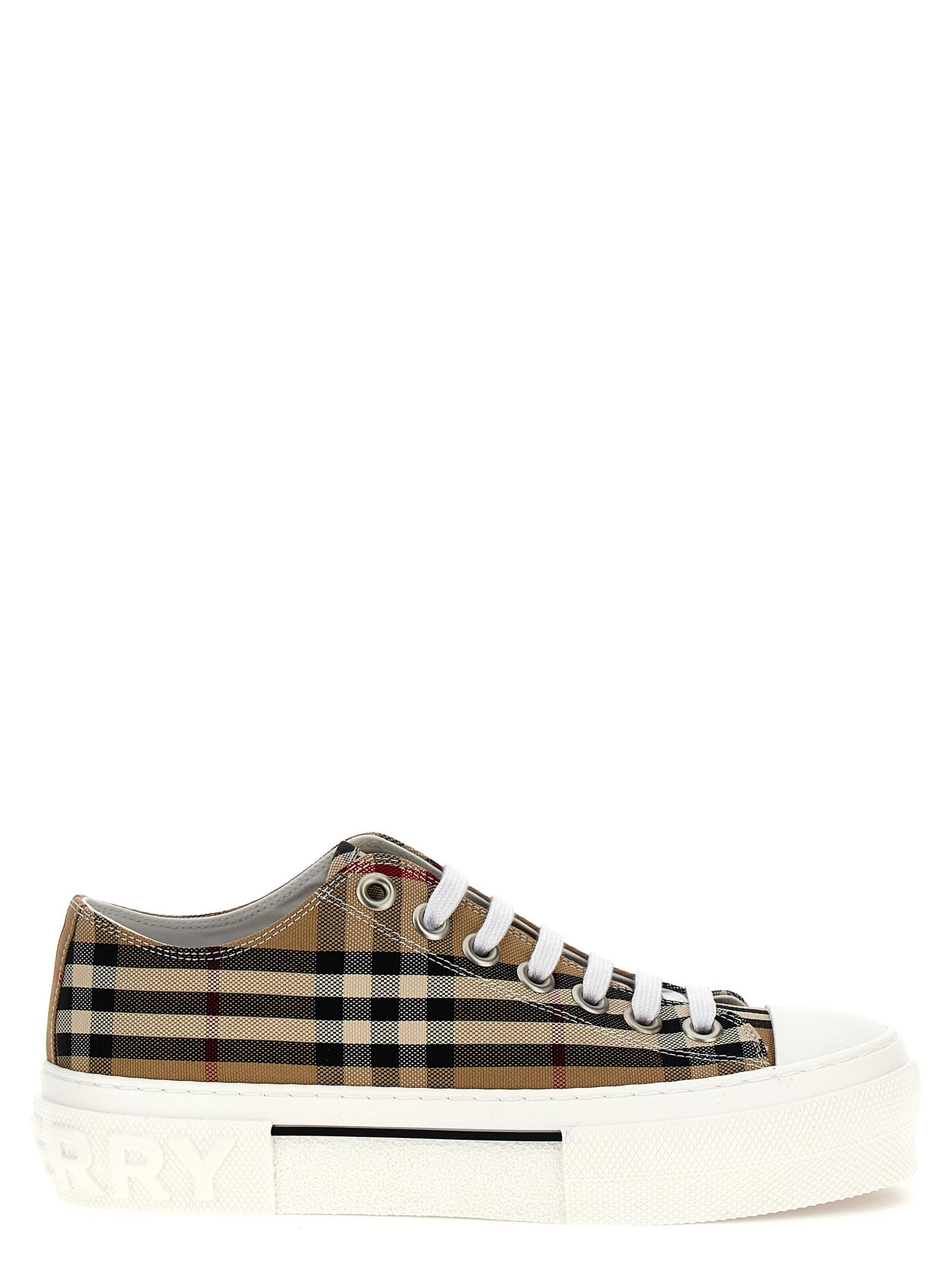 burberry check sneakers