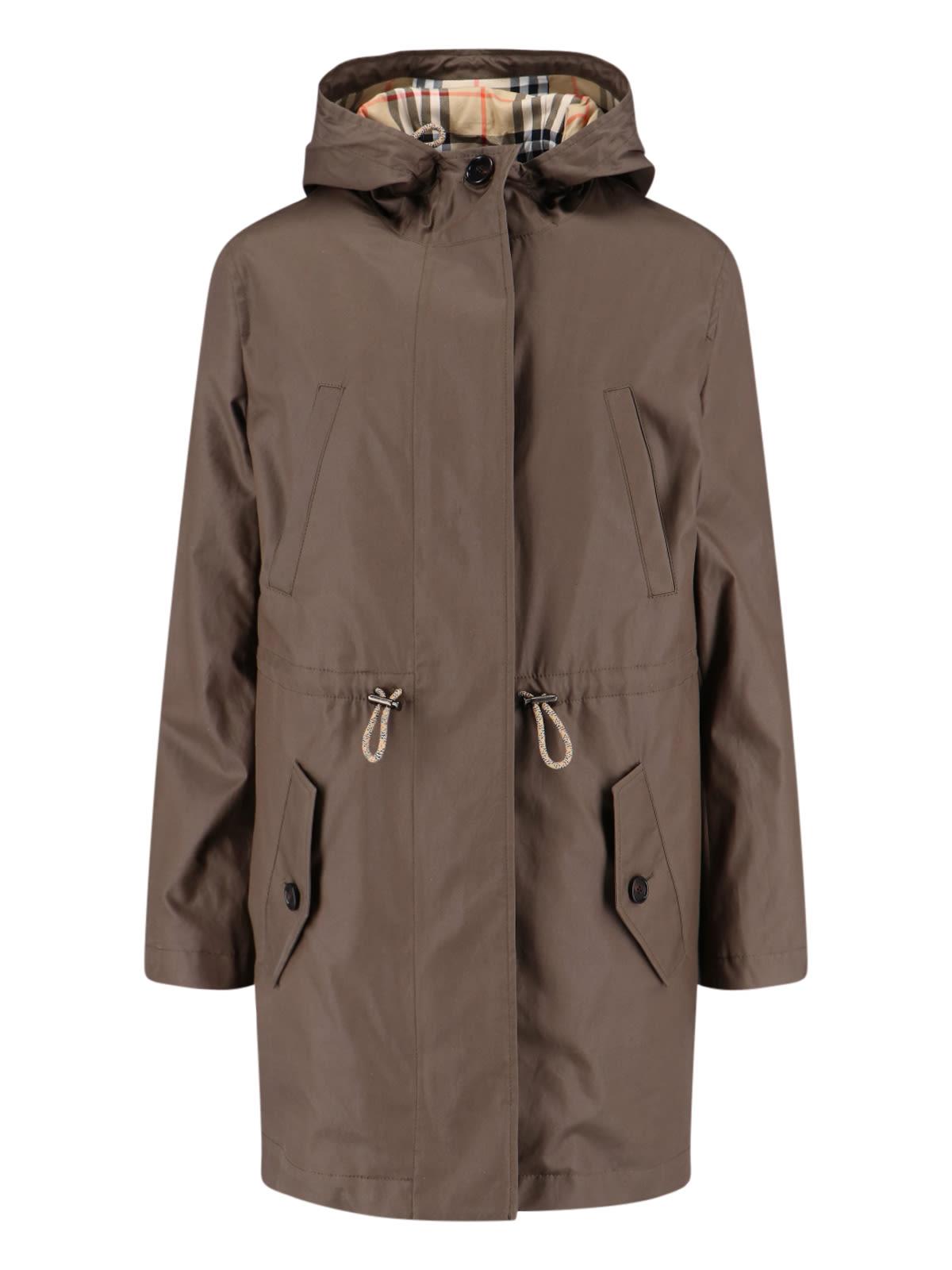 burberry classic parka