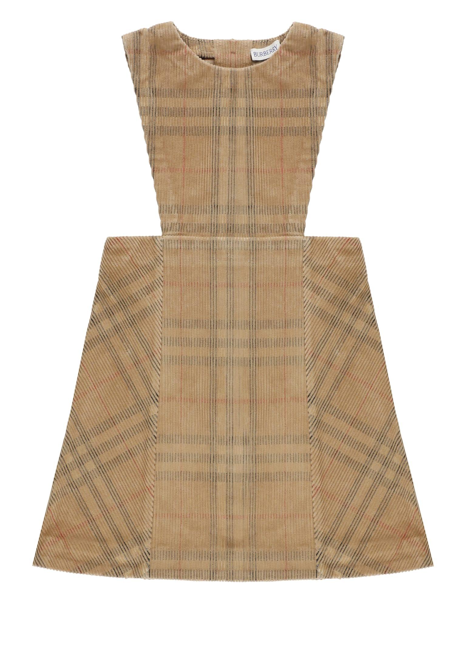 burberry corduroy dress