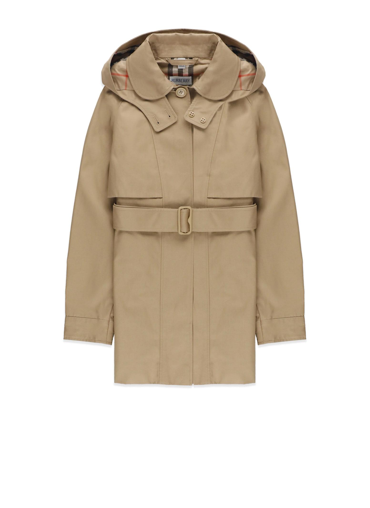 burberry cotton coat