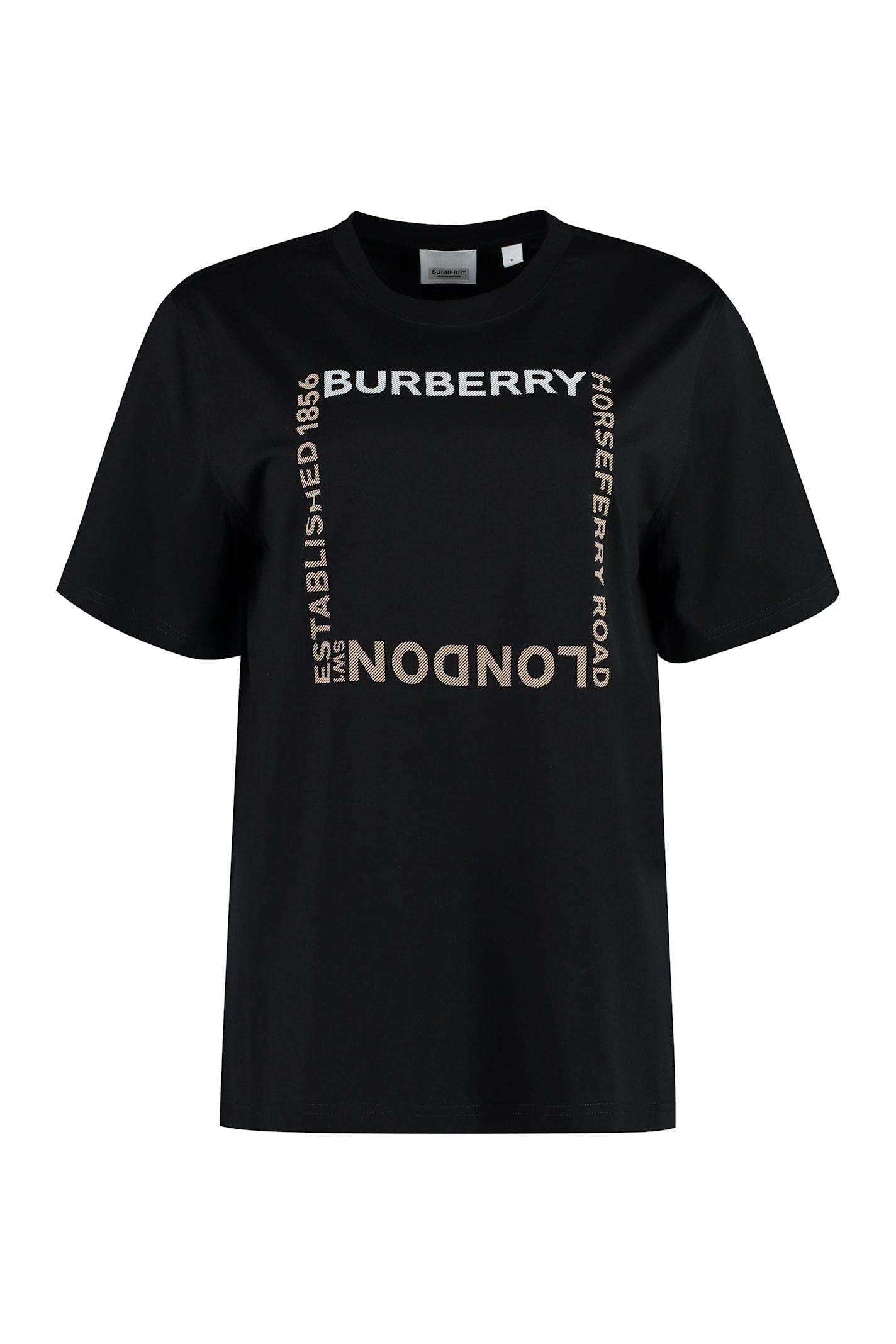 burberry cotton crew-neck t-shirt
