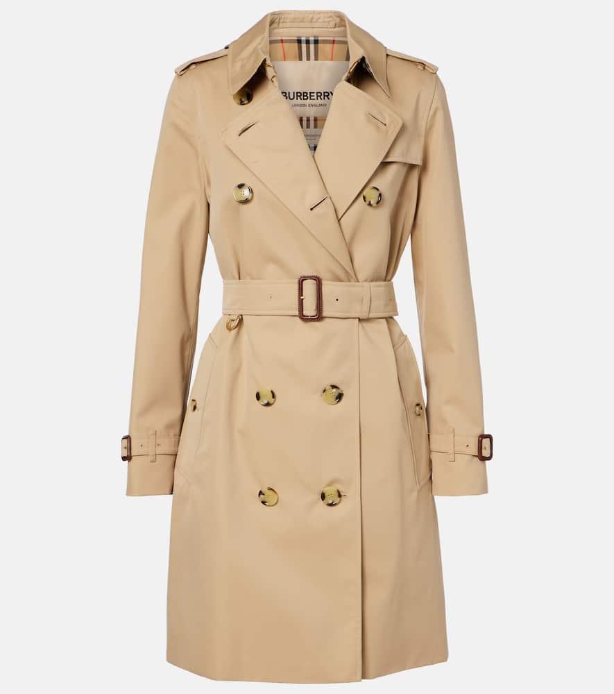 burberry cotton gabardine trench coat
